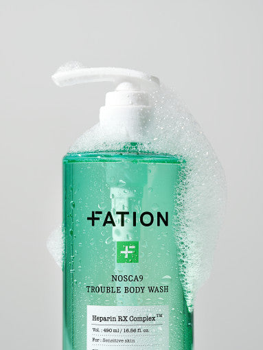 Nosca 9 Trouble Body Wash 490ml, FATION FATION Body Wash