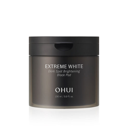 O HUI EXTREME WHITE Dark Spot Brightening Black Pad 150ml/100ea O HUI Toner Pad