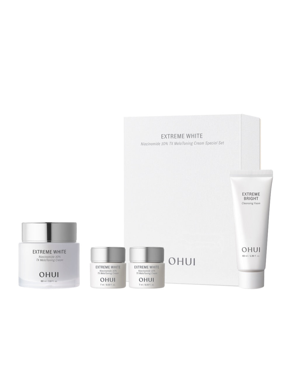 O HUI EXTREME WHITE Niacinamide 10% TX Mela Toning Cream Special Set O HUI Skincare SET
