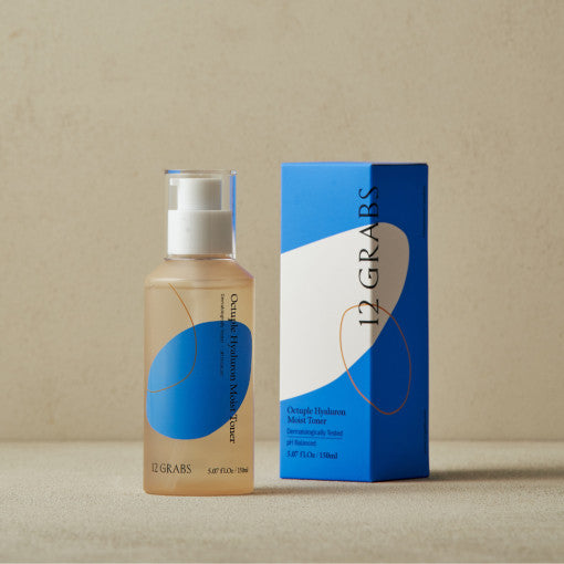 Octuple Hyaluron Moist Toner 150ml, 12GRABS 12GRABS Hydrating Toner