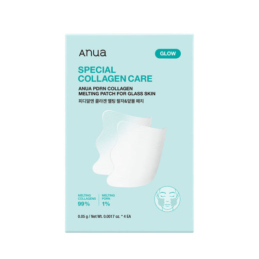 PDRN Collagen Melting Patch For Glass Skin 0.05g X 4ea, Anua Anua Patch