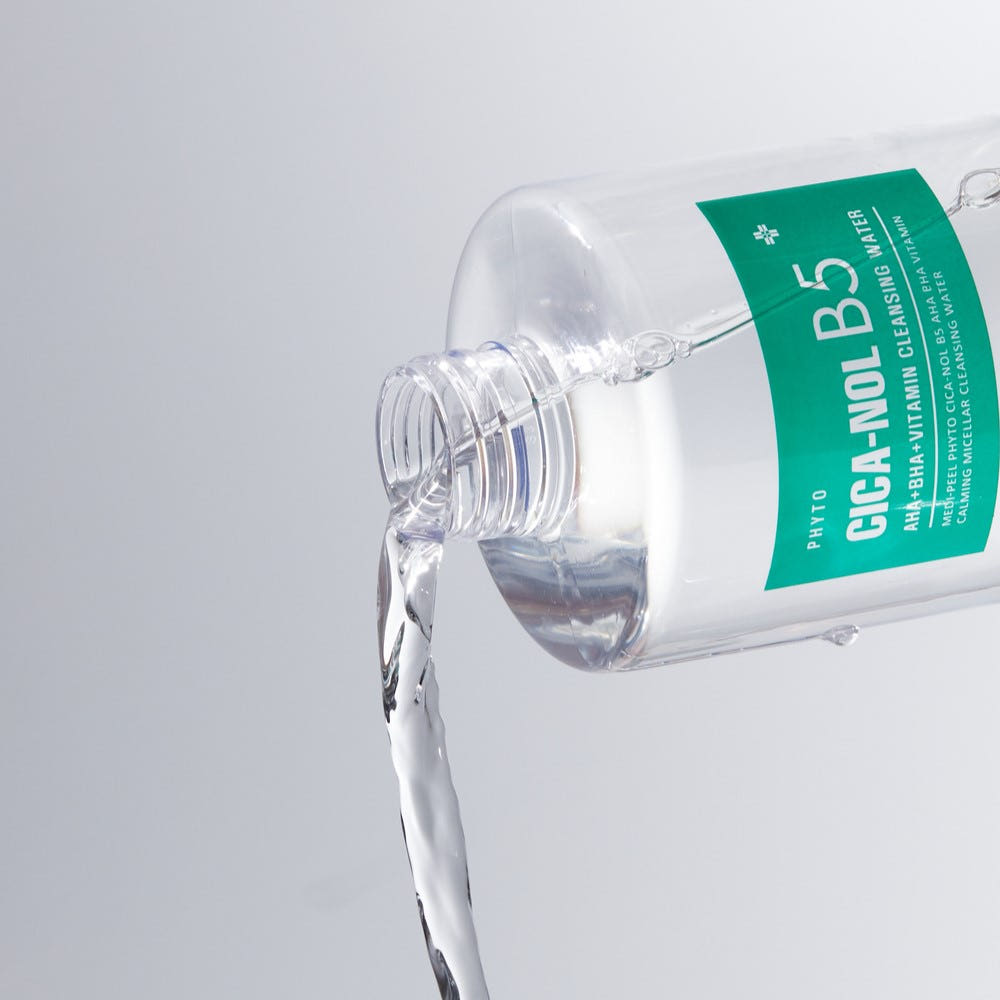 PHYTO CICA-NOL B5 AHA BHA Vitamin Calming Micellar Cleansing Water 500ml, MEDIPEEL MEDIPEEL Cleansing Water
