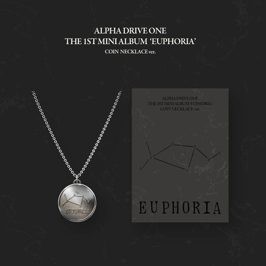 [PRE-ORDER] ALPHA DRIVE ONE - 1st Mini Album EUPHORIA (COIN NECKLACE Ver.) (LIMITED EDITION) ALPHA DRIVE ONE Merch Set