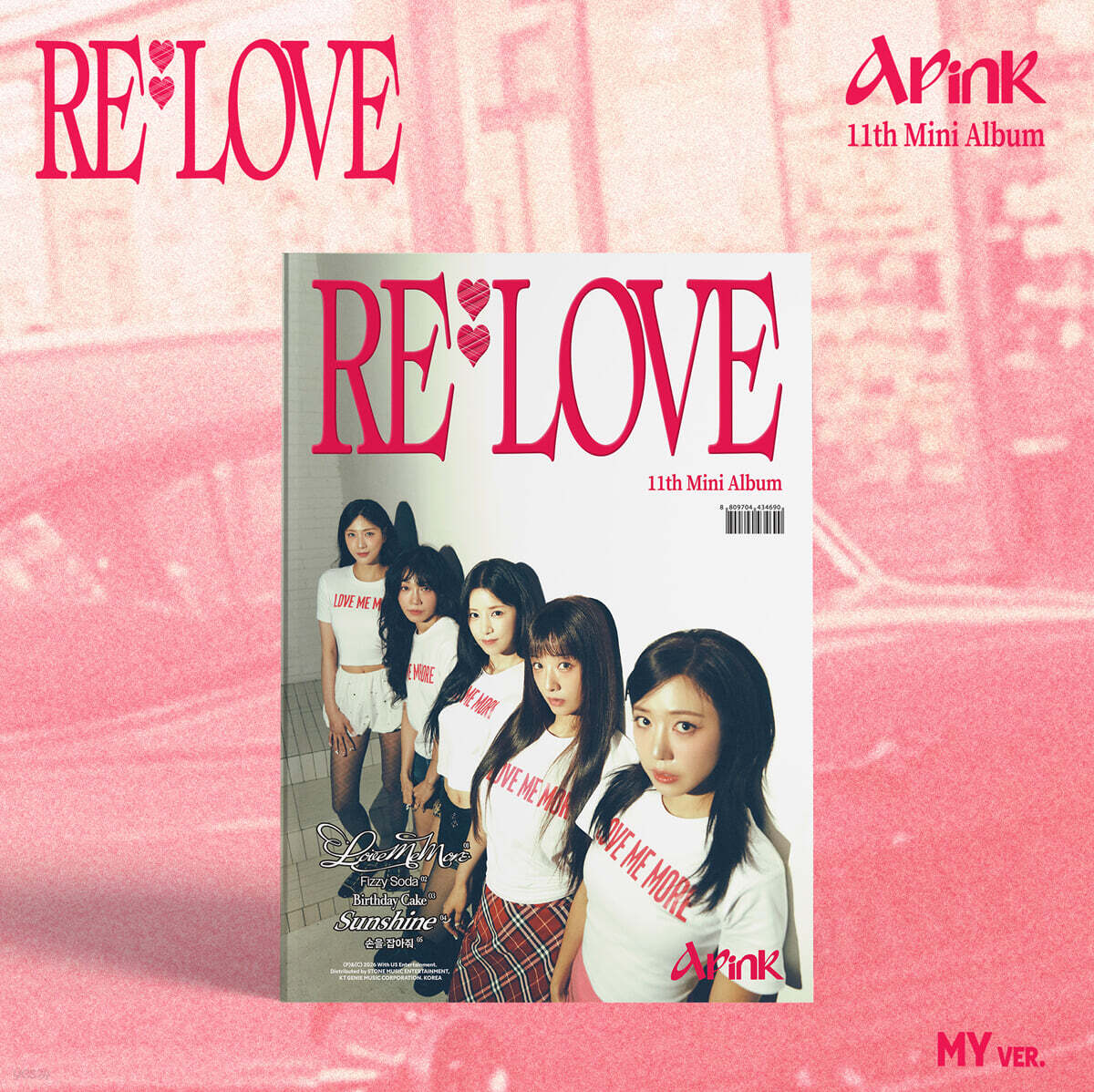 [PRE-ORDER] Apink - 11th Mini Album RE : LOVE