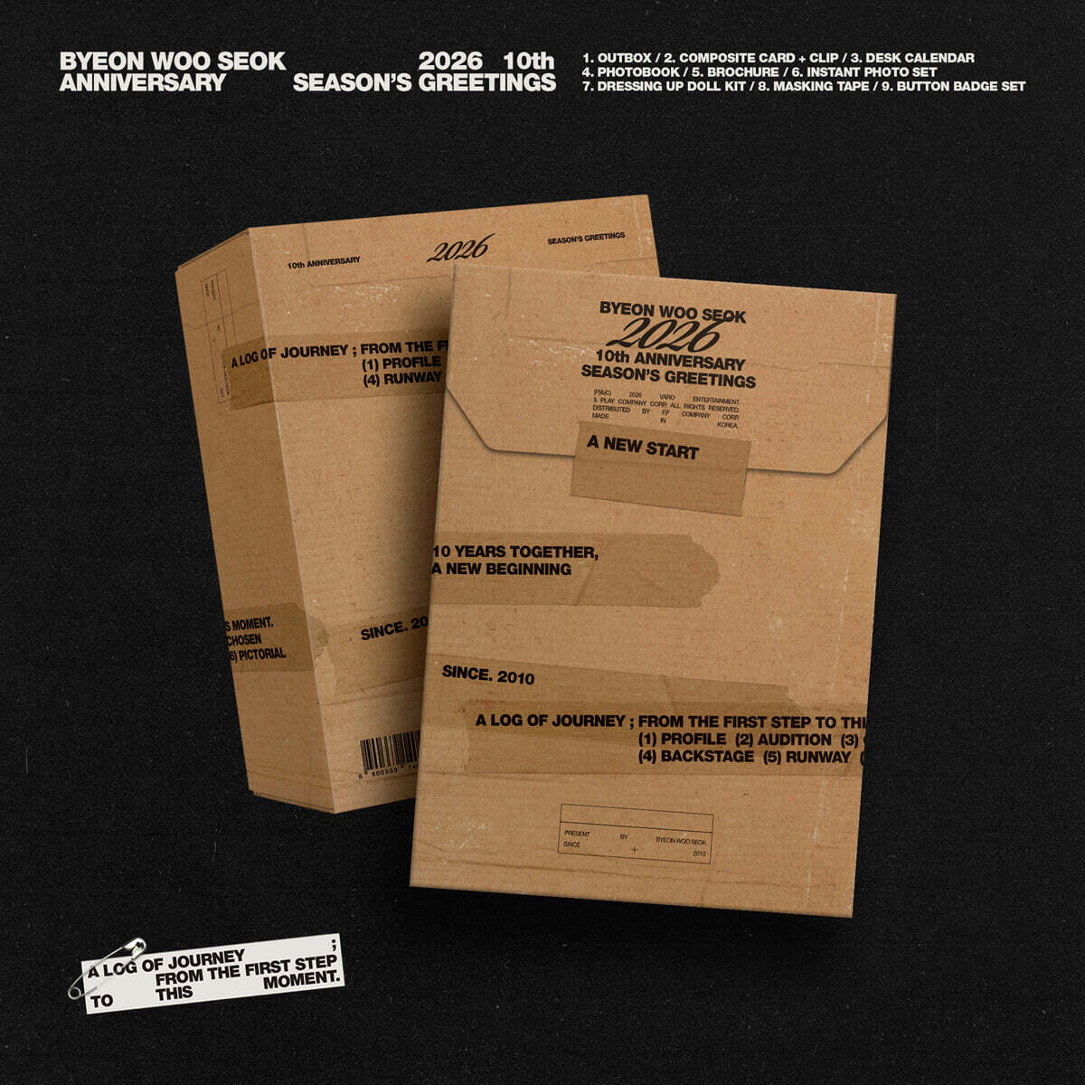 [PRE-ORDER] BYEON WOO SEOK - 2026 10th ANNIVERSARY SEASON'S GREETINGS