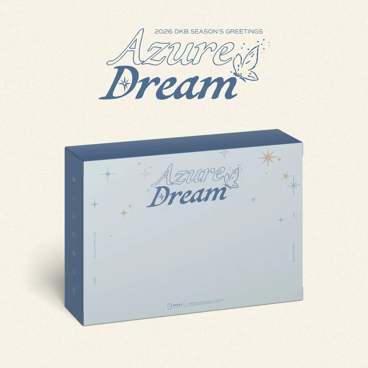 [PRE-ORDER] DKB - 2026 SEASON'S GREETINGS [Azure Dream] DKB Merch Set