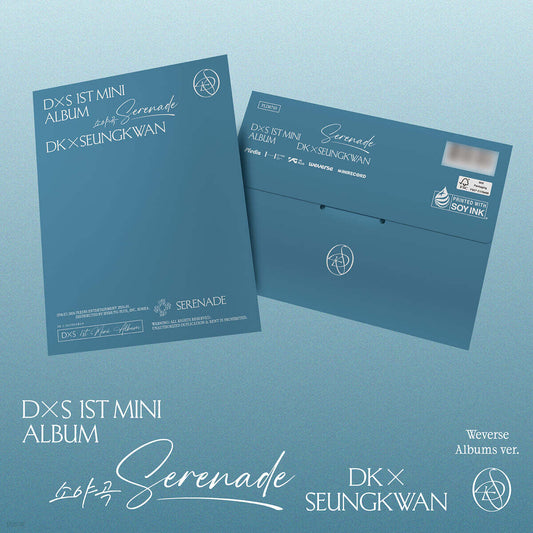 [PRE-ORDER] DK X SEUNGKWAN - 1st Mini Album SERENADE (Weverse Albums Ver.) SEVENTEEN Merch Set