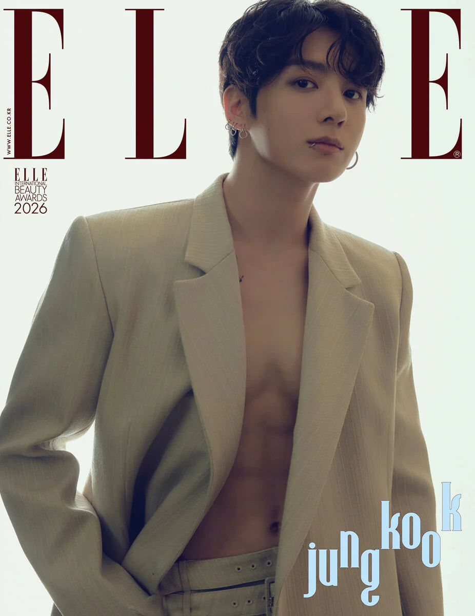[PRE-ORDER] ELLE KOREA MAGAZINE 2026.01 (COVER : BTS JUNG KOOK) BTS Magazine