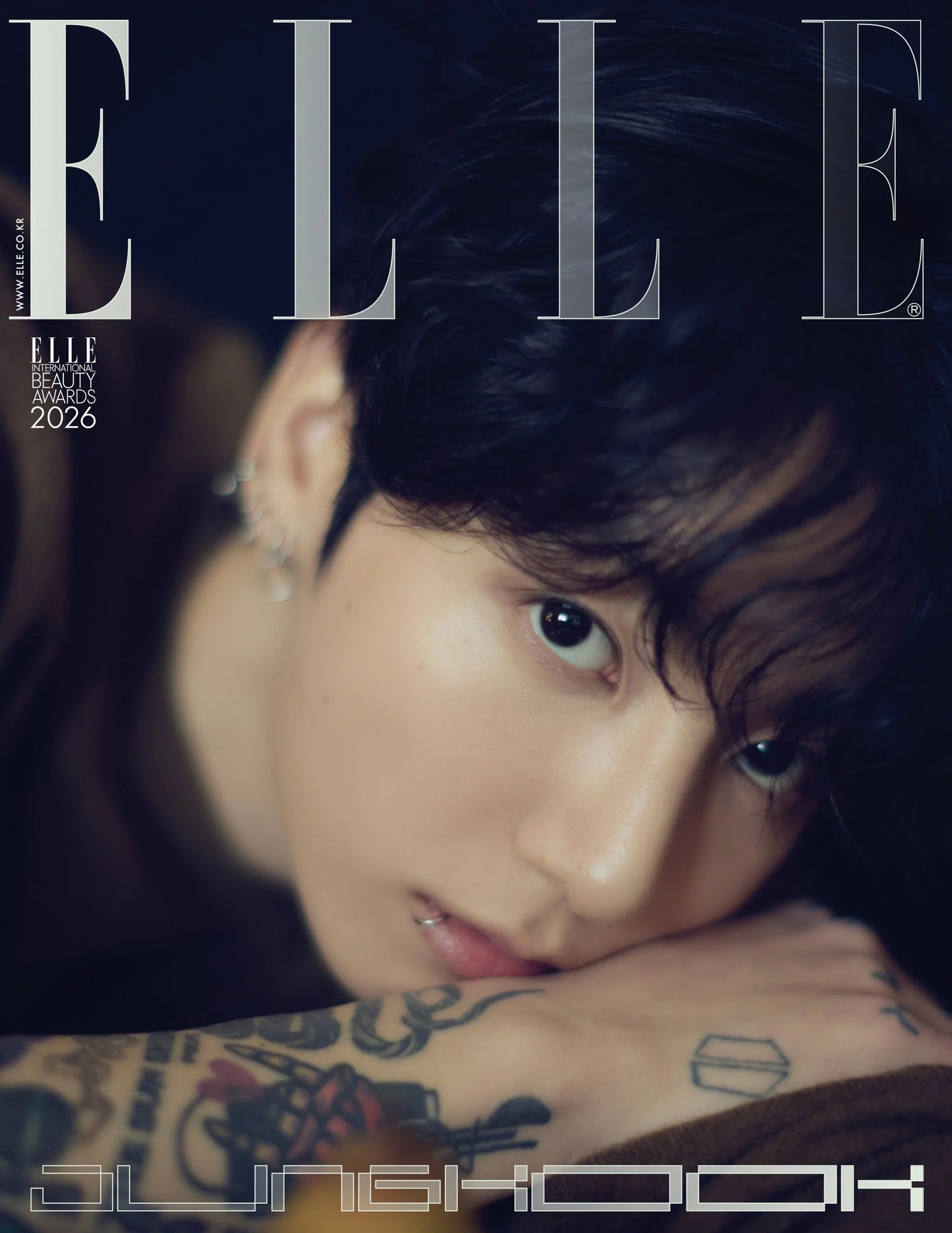 [PRE-ORDER] ELLE KOREA MAGAZINE 2026.01 (COVER : BTS JUNG KOOK) BTS Magazine