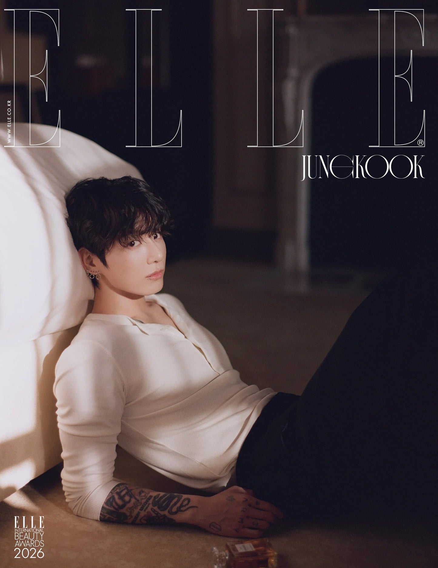 [PRE-ORDER] ELLE KOREA MAGAZINE 2026.01 (COVER : BTS JUNG KOOK) BTS Magazine