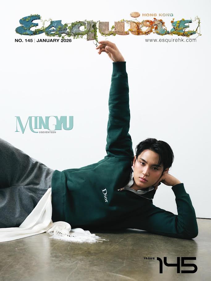 [PRE-ORDER] ESQUIRE HONG KONG MAGAZINE 2026.01 (COVER : SEVENTEEN MINGYU) SEVENTEEN Magazine