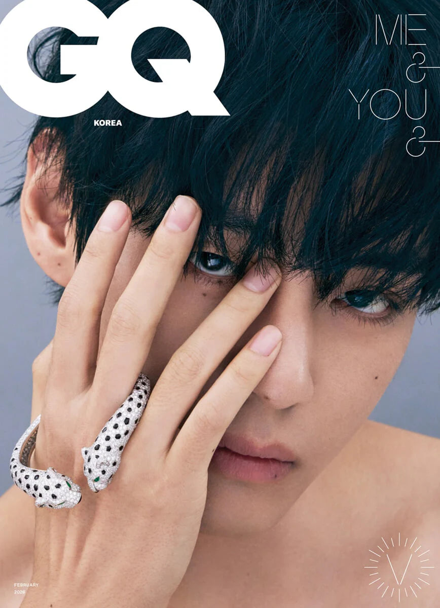 [PRE-ORDER] GQ KOREA MAGAZINE 2026.02 (COVER : BTS V) BTS Magazine