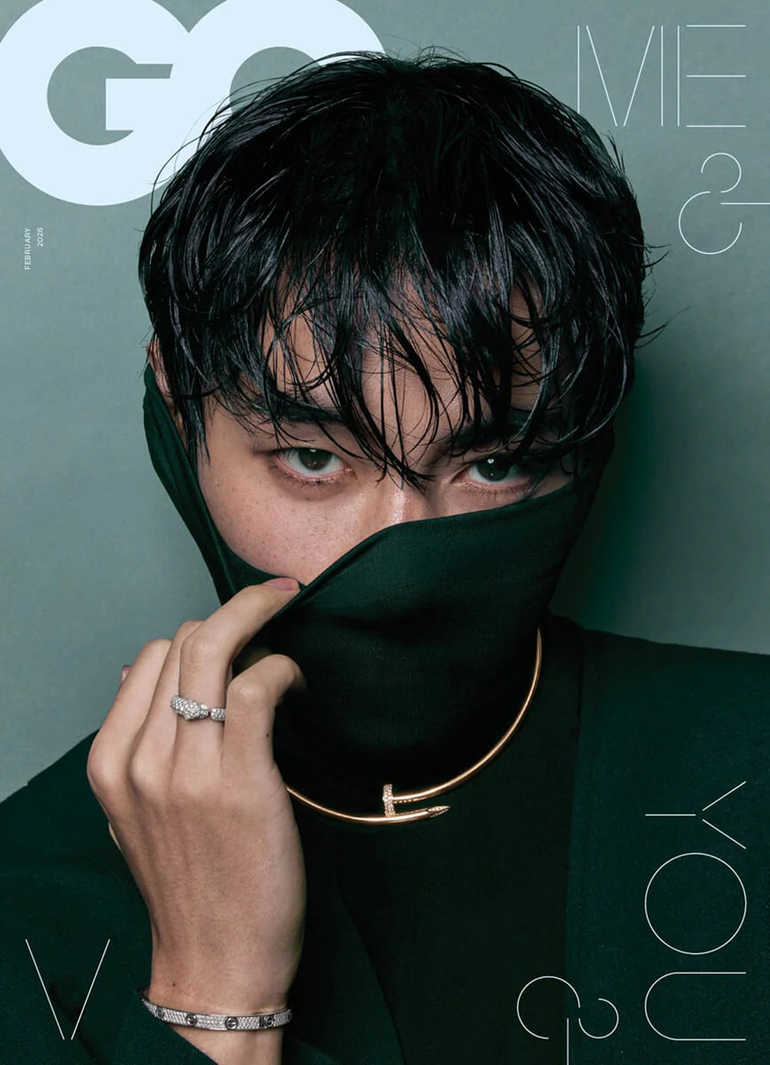 [PRE-ORDER] GQ KOREA MAGAZINE 2026.02 (COVER : BTS V) BTS Magazine