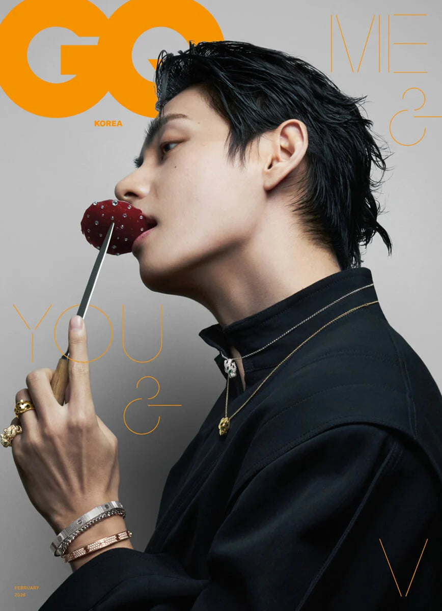 [PRE-ORDER] GQ KOREA MAGAZINE 2026.02 (COVER : BTS V) BTS Magazine