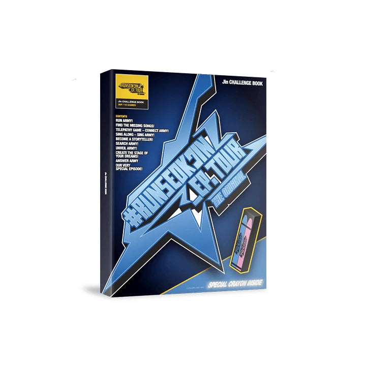 [PRE-ORDER] JIN - CHALLENGE BOOK BTS Merch Set