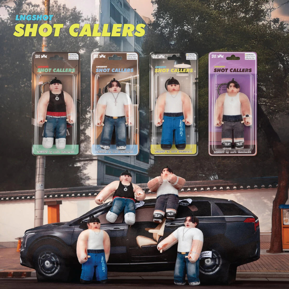 [PRE-ORDER] LNGSHOT - EP : SHOT CALLERS (Character Ver.) (Random Ver.)