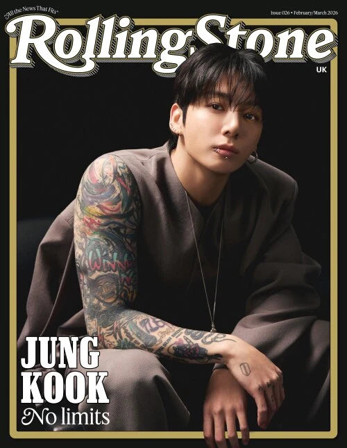[PRE-ORDER] ROLLING STONE UK 2026.02-03 (COVER: BTS JUNG KOOK) BTS Magazine