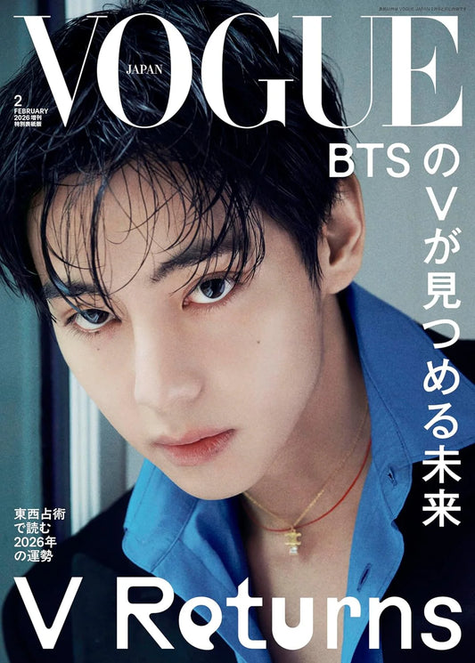 [PRE-ORDER] VOGUE JAPAN MAGAZINE 2026.02 (COVER : BTS V)