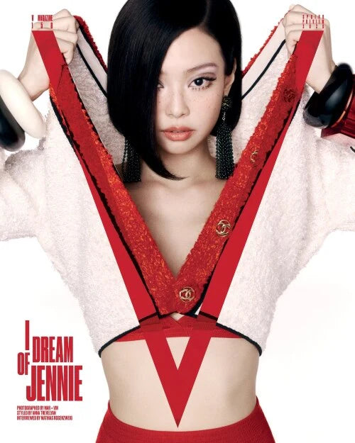 [PRE-ORDER] V BRITISH MAGAZINE 2026 ISSUE 158 (COVER : BLACKPINK JENNIE) BLACKPINK Magazine