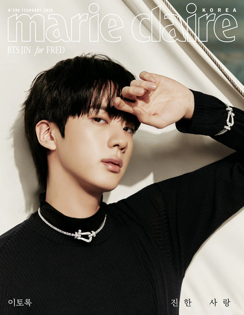 [PRE-ORDER] marie claire KOREA MAGAZINE 2026.02 (COVER : BTS JIN) BTS Magazine