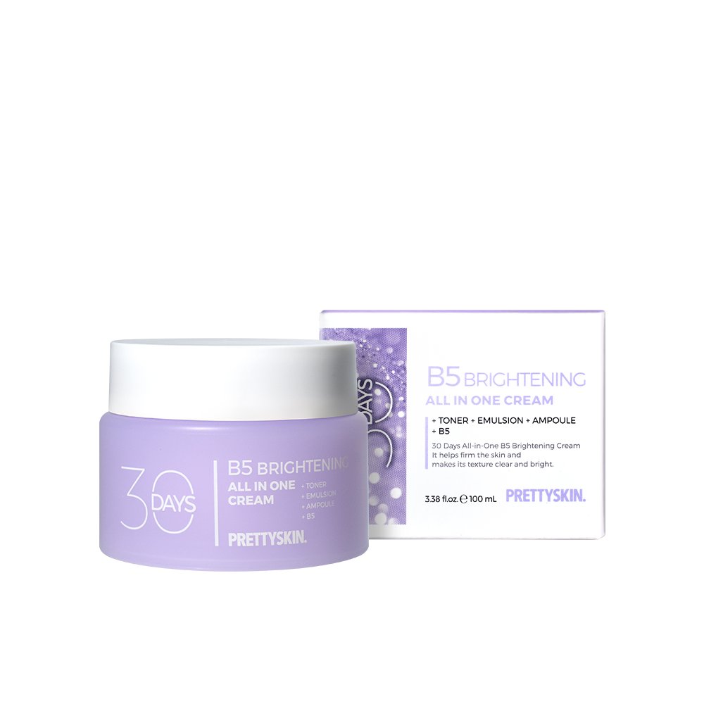 PRETTYSKIN 30 Days All-in-One B5 Brightening Cream 100ml PRETTYSKIN Face Cream