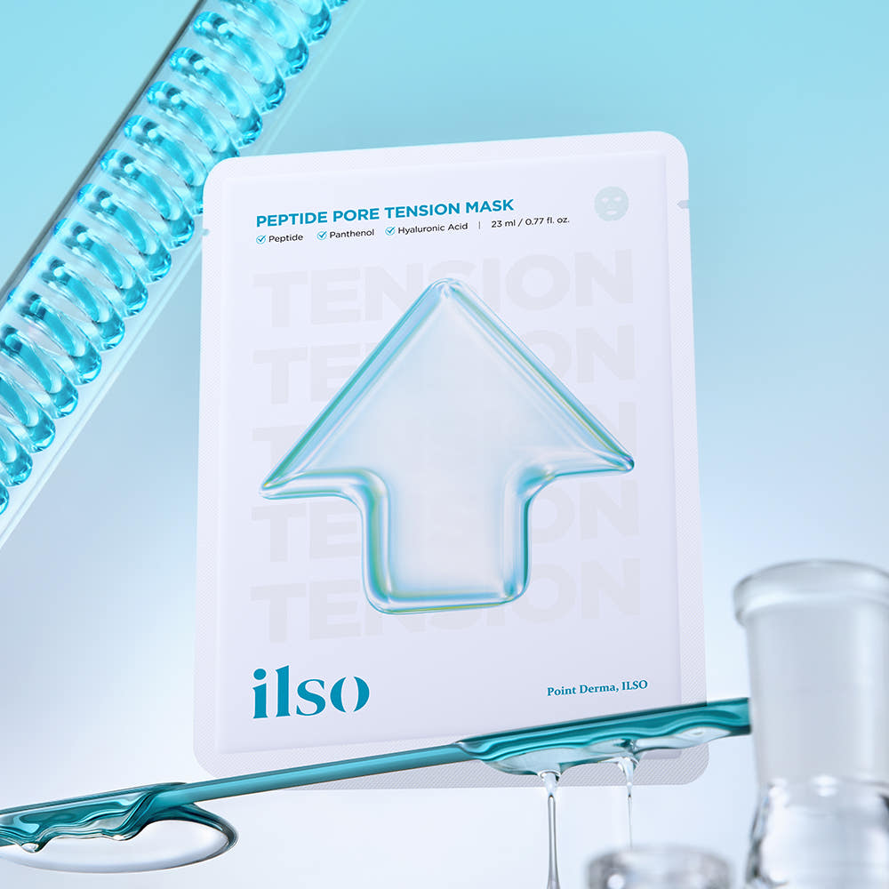 Peptide Pore Tension Mask 23ml X 10ea, ilso ilso Facial Mask
