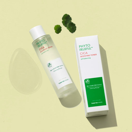 Phyto Relieful Cica Boosting Toner 200ml, THANK YOU FARMER THANK YOU FARMER Balancing Toner