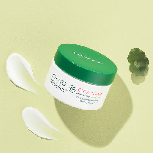 Phyto Relieful Cica Cream 80ml, THANK YOU FARMER THANK YOU FARMER Face Cream
