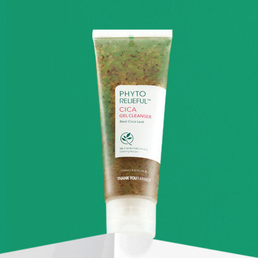 Phyto Relieful Cica Gel Cleanser 120ml, THANK YOU FARMER THANK YOU FARMER Cleansing Gel