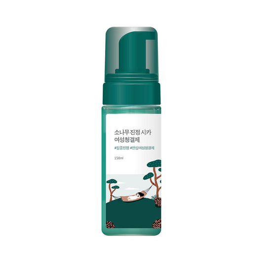 Pine Tree Soothing Cica Feminine Cleanser 150ml, Round Lab Round Lab Feminine Wash