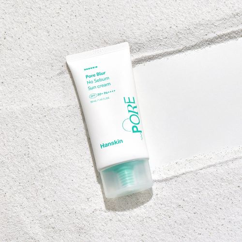 Pore Blur No Sebum Sun Cream SPF50+ PA++++ 50ml, Hanskin Hanskin Sun Cream