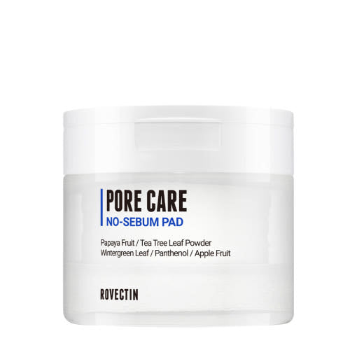 Pore Care No Sebum Pad 180ml/60ea, ROVECTIN ROVECTIN Toner Pad