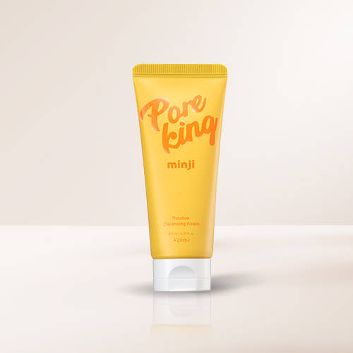 Pore King Minji Trouble Cleansing Foam 200ml, A'pieu A'pieu Cleansing Foam