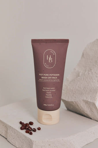 Pot Pore Peptamin Wash Off Pack 100g, HEVEBLUE