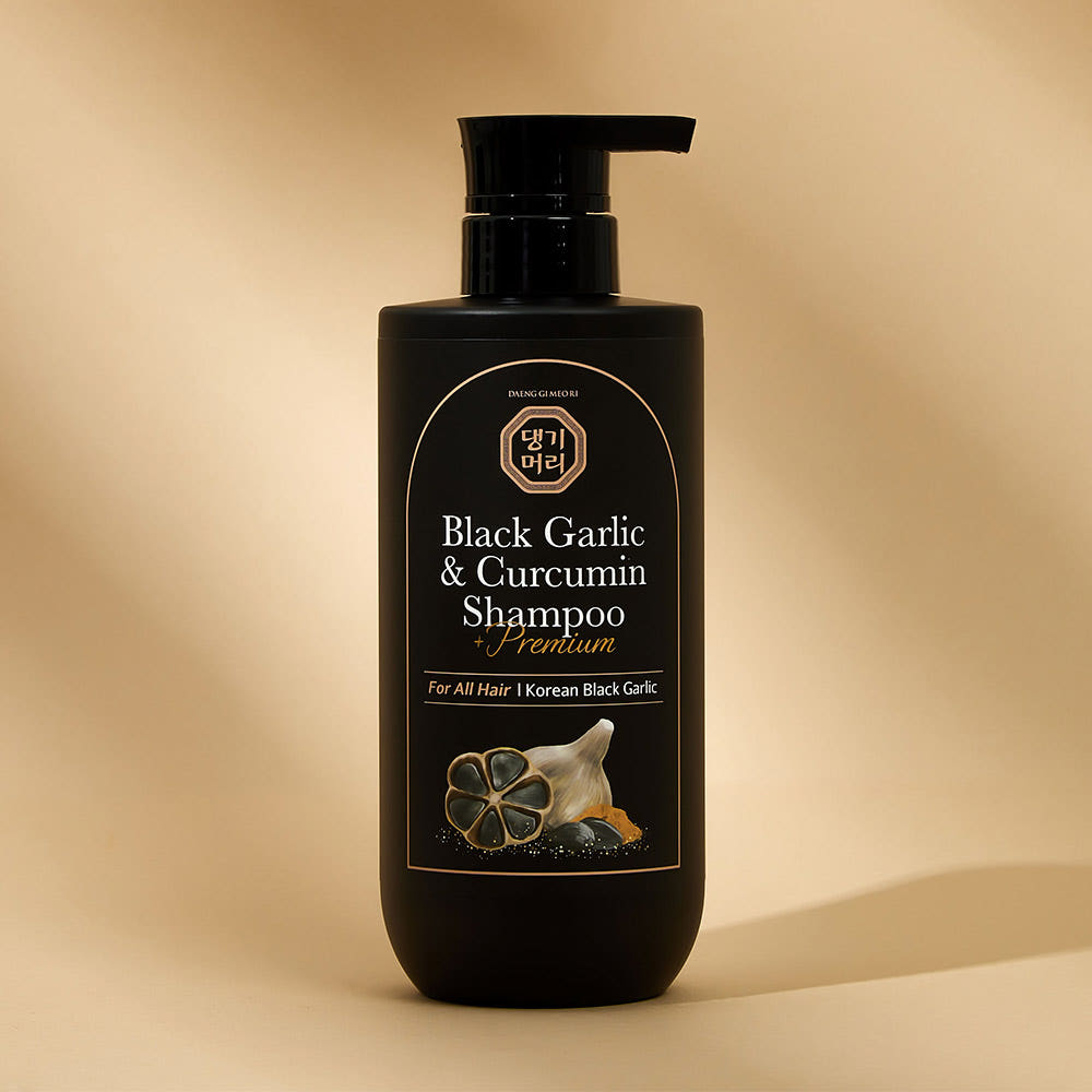 Premium Black Garlic & Curcumin Shampoo 500ml, Daeng Gi Meo Ri Daeng Gi Meo Ri Shampoo