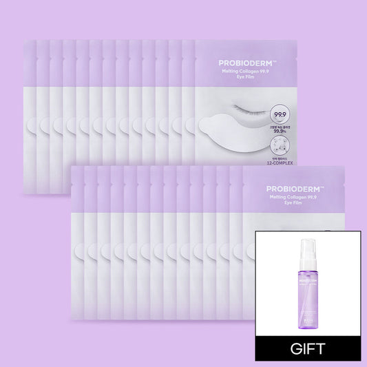 Probioderm Melting Collagen 99.9 Eye Film 28 Sheets (+Collagen Water Mist 30ml) Set, BIO HEAL BOH