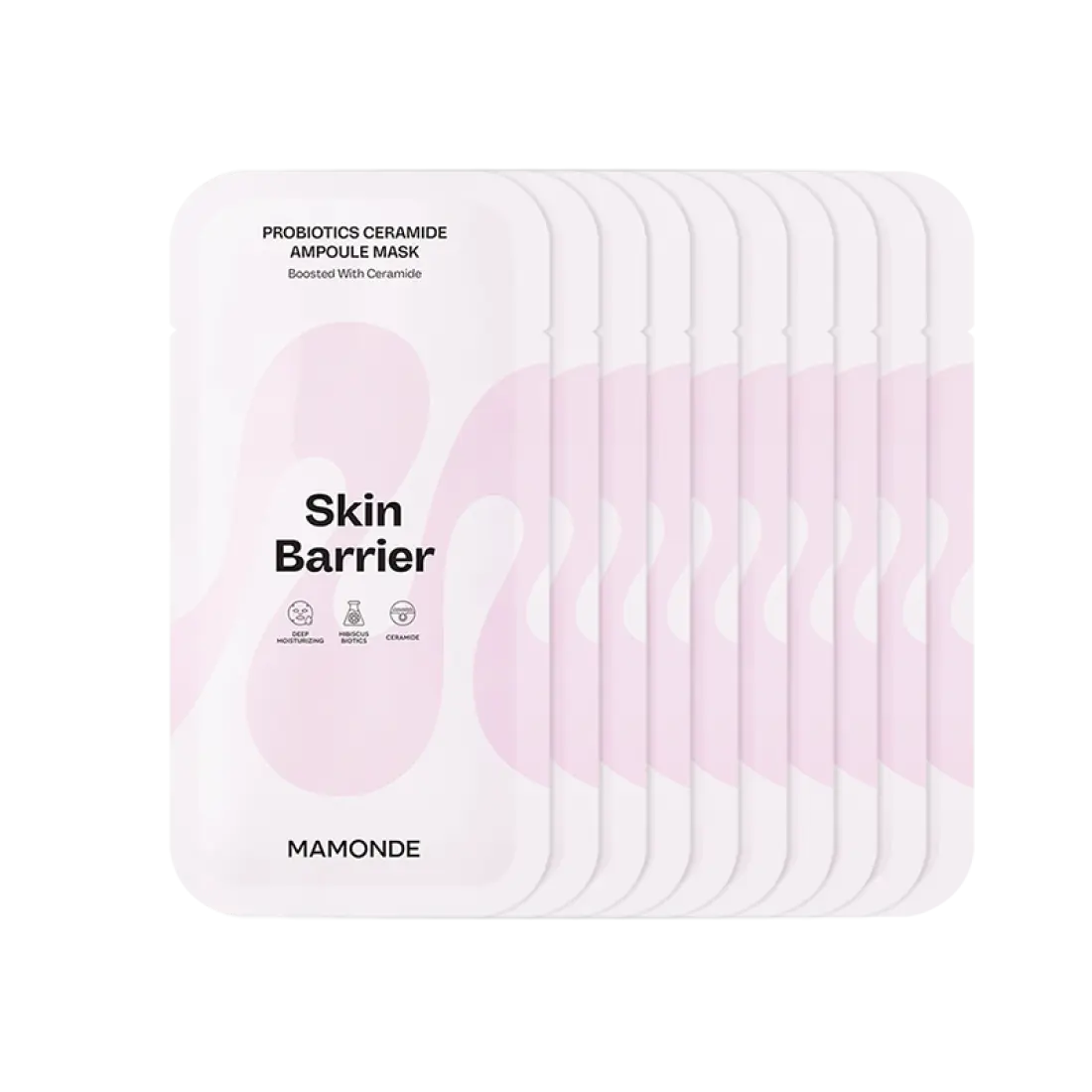 Probiotics Ceramide Ampoule Mask 23ml X 10ea, Mamonde Mamonde Sheet Mask