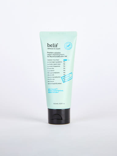 Problem Solution Vegan Cleansing Foam 100ml, belif belif Cleansing Foam