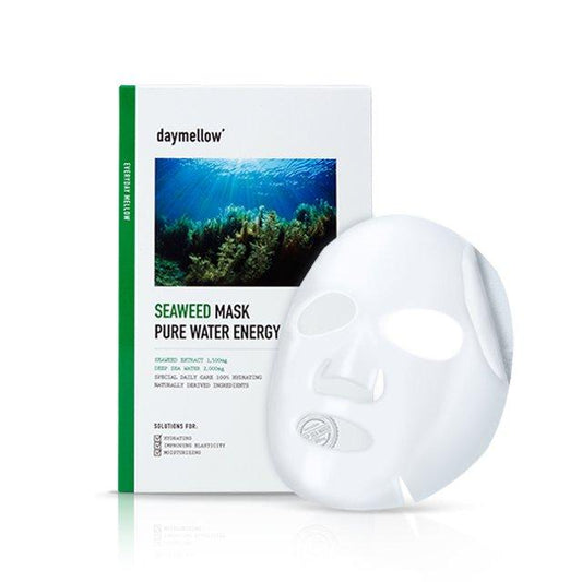 Pure Water Energy Seaweed Mask 27ml X 10ea, daymellow daymellow Sheet Mask