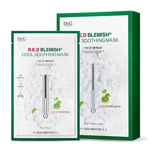 R.E.D Blemish Cool Soothing Mask 10ea 30g, Dr.G Dr.G Treatment Mask