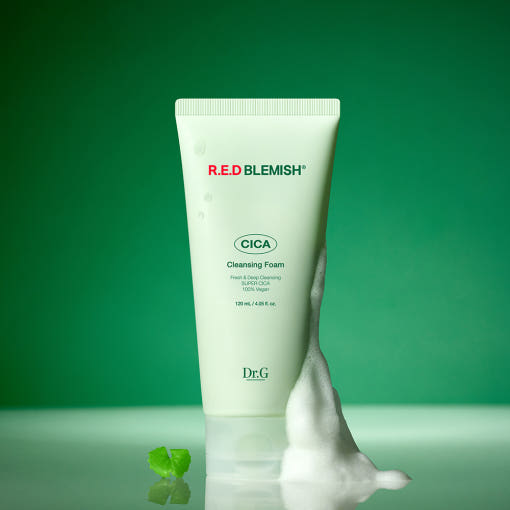RED BLEMISH Cica Cleansing Foam 120ml, Dr.G Dr.G Cleansing Foam