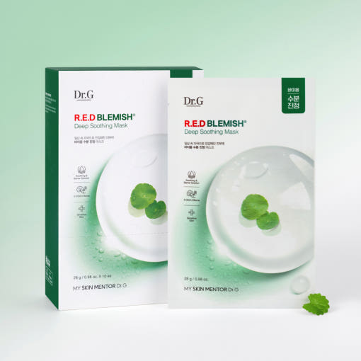 RED BLEMISH Deep Soothing Mask 28g X 10ea, Dr.G Dr.G Treatment Mask