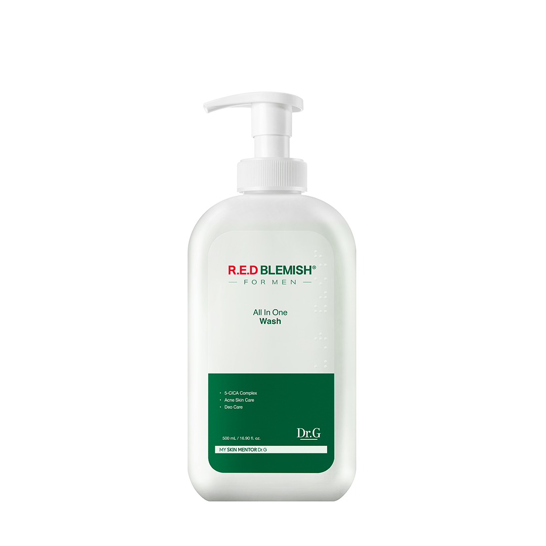 RED BLEMISH For Man All In One Wash 500ml, Dr.G Dr.G Body wash for Men