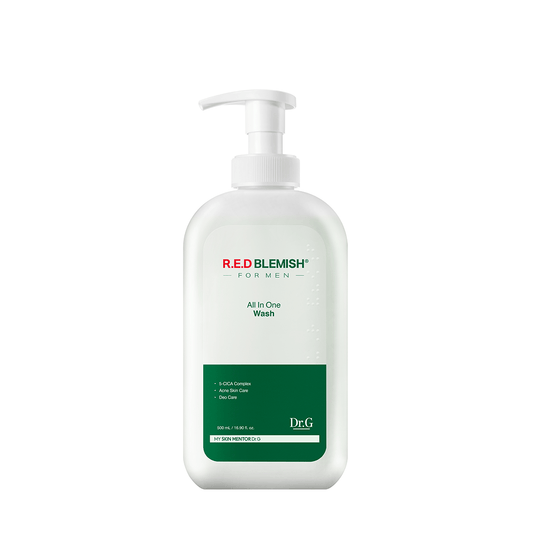 RED BLEMISH For Man All In One Wash 500ml, Dr.G Dr.G Body wash for Men