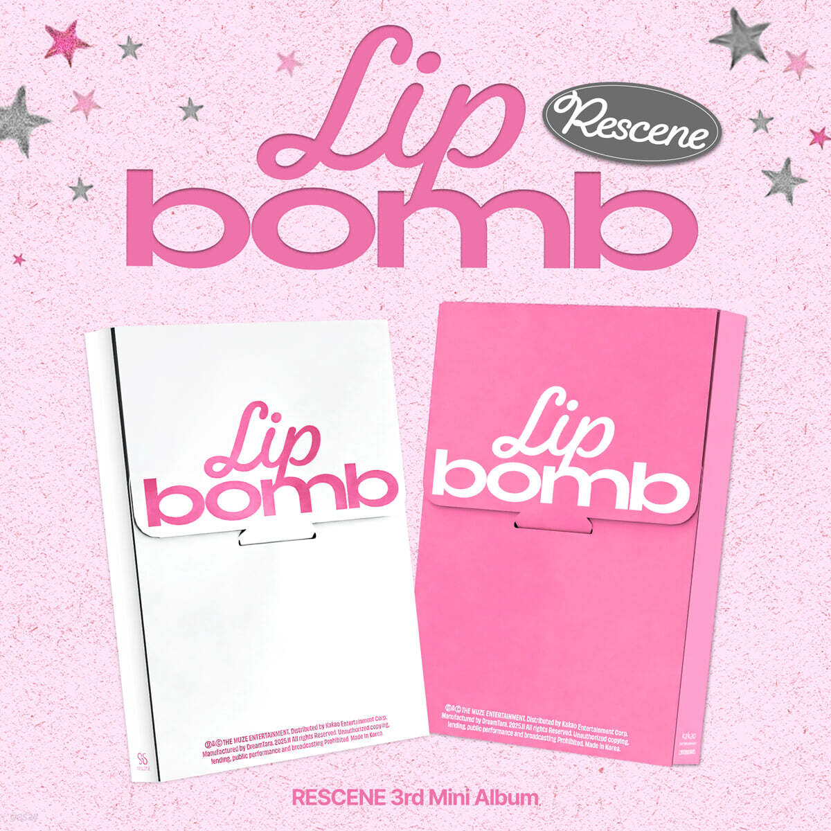 RESCENE - 3rd Mini Album lip bomb RESCENE Merch Set