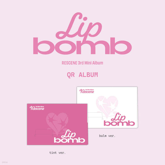 RESCENE - 3rd Mini Album lip bomb (photocard ver.) (QR)