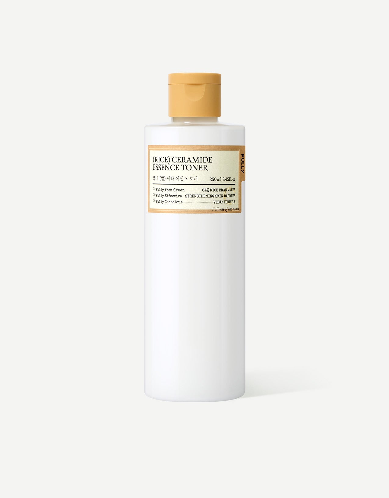 RICE CERAMIDE ESSENCE TONER 250ml, FULLY FULLY Anti-Aging Toner
