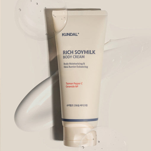  RICH SOYMILK BODY CREAM 200ml #Mellow Vanilla, KUNDAL-1
