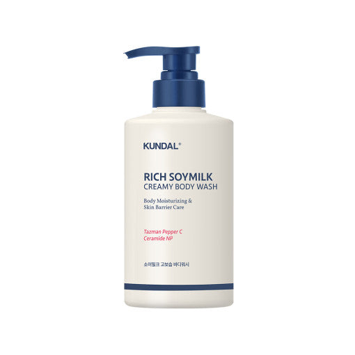 RICH SOYMILK BODY CREAM 500ml #Mellow Vanilla, KUNDAL-1