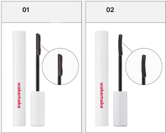 Real Defining Lash Mascara 5g+5g[1+1] (2type), WAKEMAKE WAKEMAKE Mascara